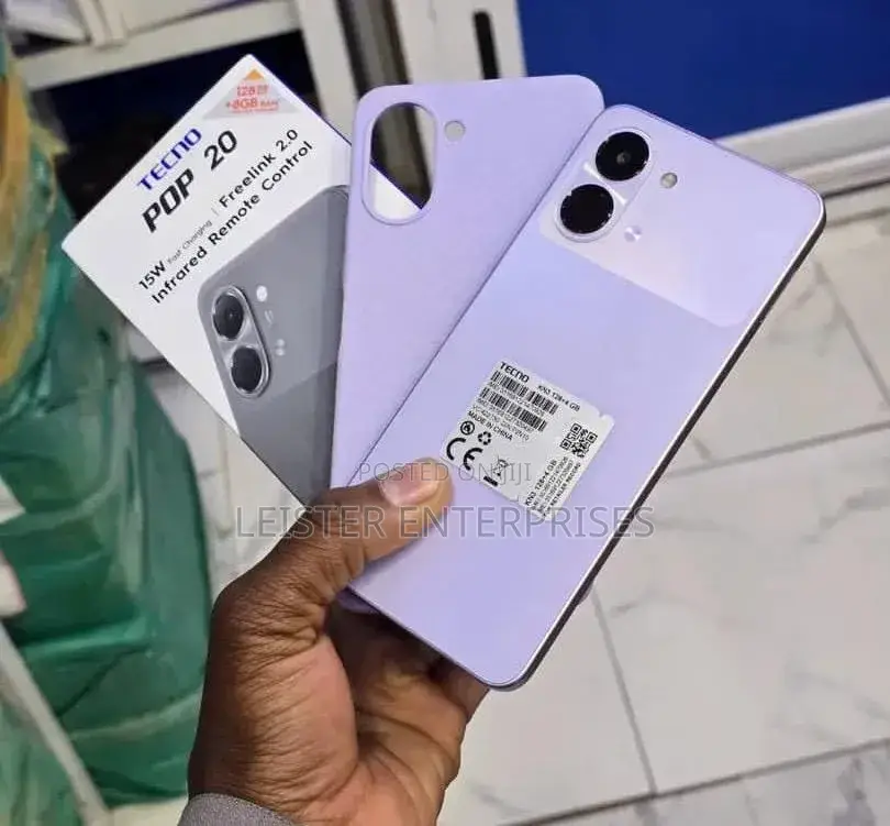 New Tecno Pop 20 128 GB Purple