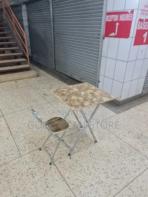 Wooden Foldable Reading Chair and Wooden Reading Table Folding