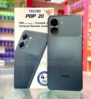 New Tecno Pop 20 128 GB Black