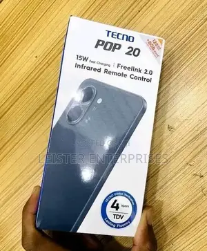 New Tecno Pop 20 128 GB Black