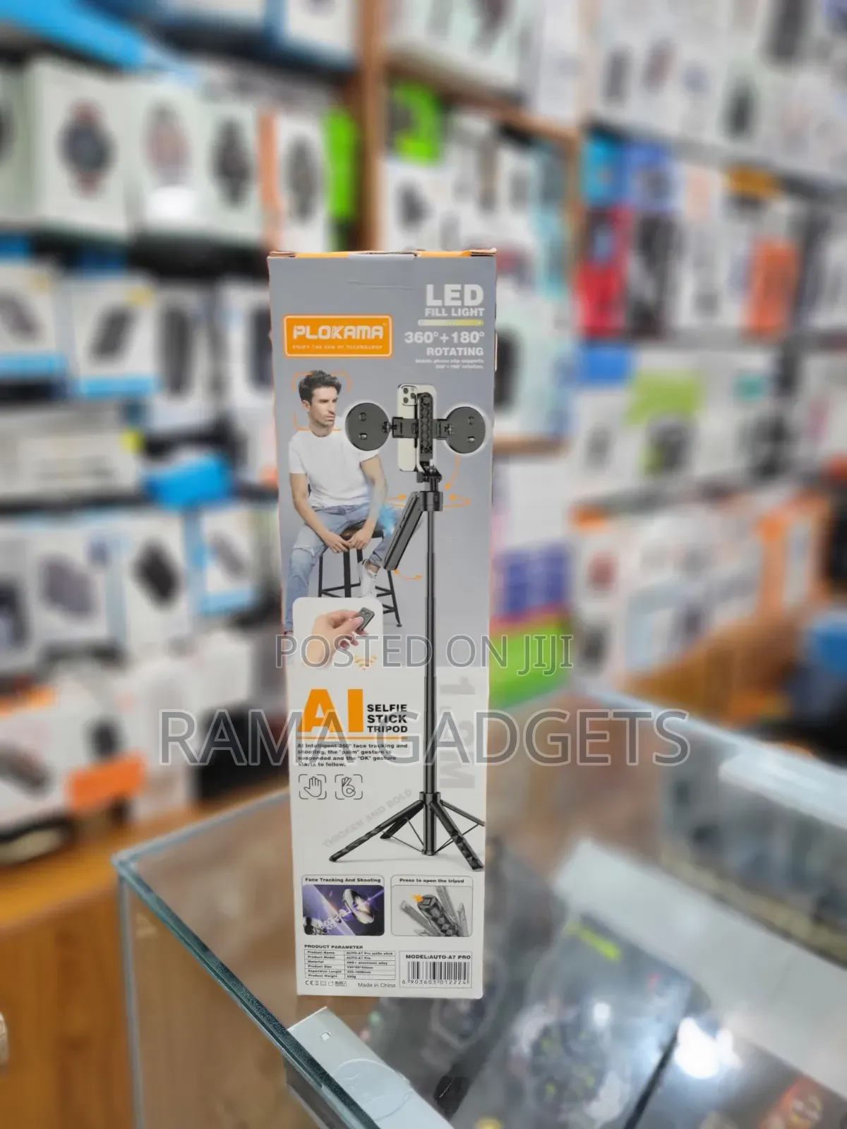 Plokama Auto-A7 Pro Ai Intelligent Selfie Stick