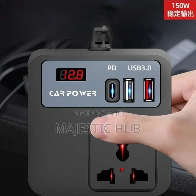 Car Power Inverter 240w – 12v to 220v Ac Converter