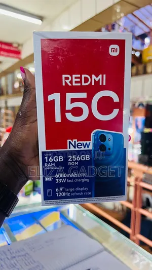 New Xiaomi Redmi 15C 4G 256 GB Black