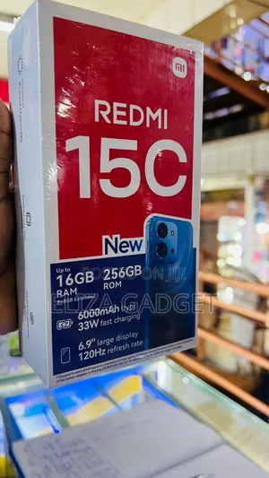 New Xiaomi Redmi 15C 4G 256 GB Black