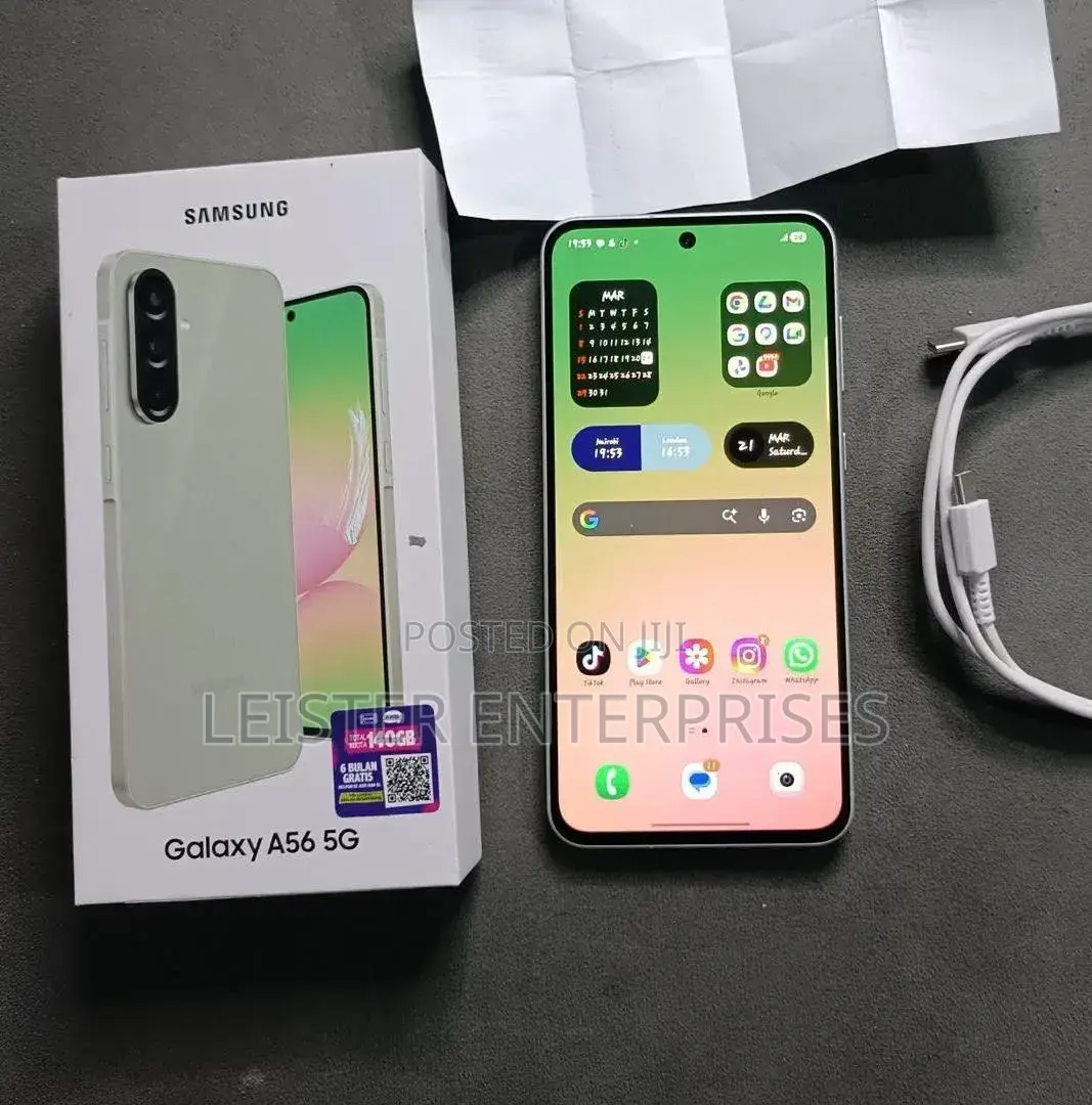 New Samsung Galaxy A56 256 GB Green