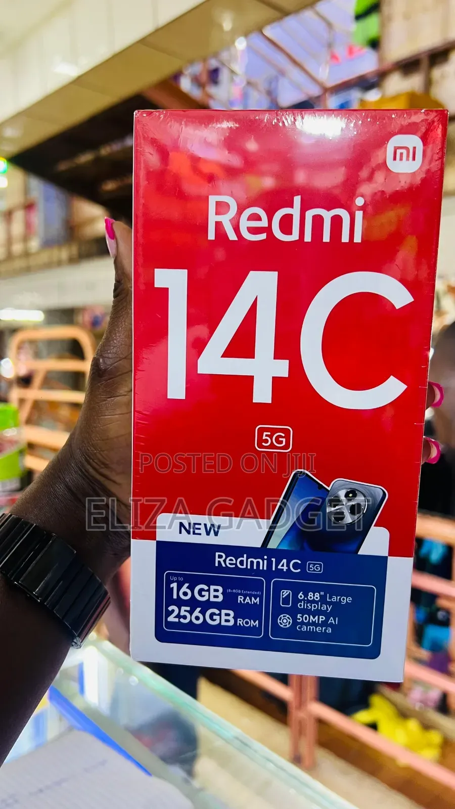 New Xiaomi Redmi 14C 256 GB Black
