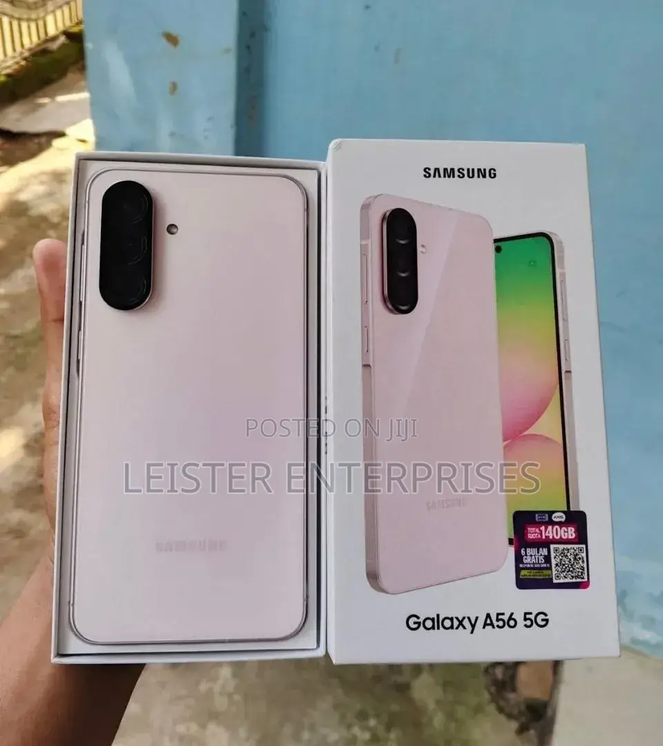 New Samsung Galaxy A56 256 GB Pink