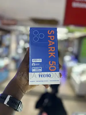 New Tecno Spark 50 128 GB Black