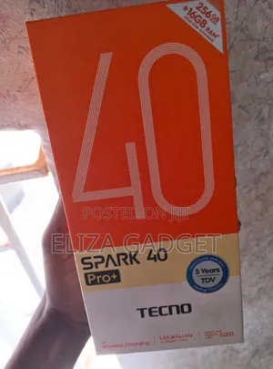 New Tecno Spark 40 Pro+ 256 GB White