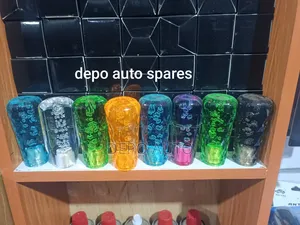 Glass Gear Knobs