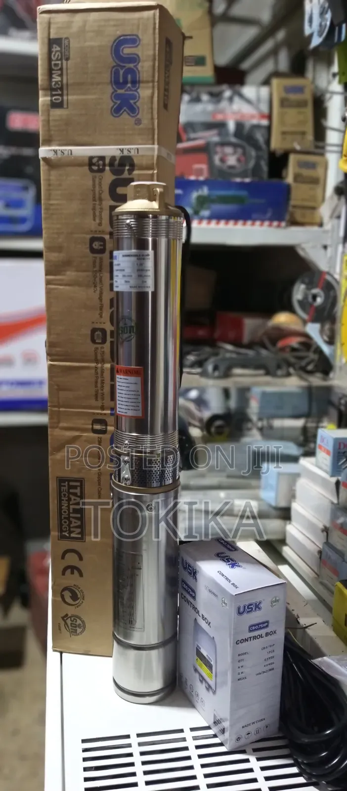 Submersible Water Pump 62 Meters (208 Feet)