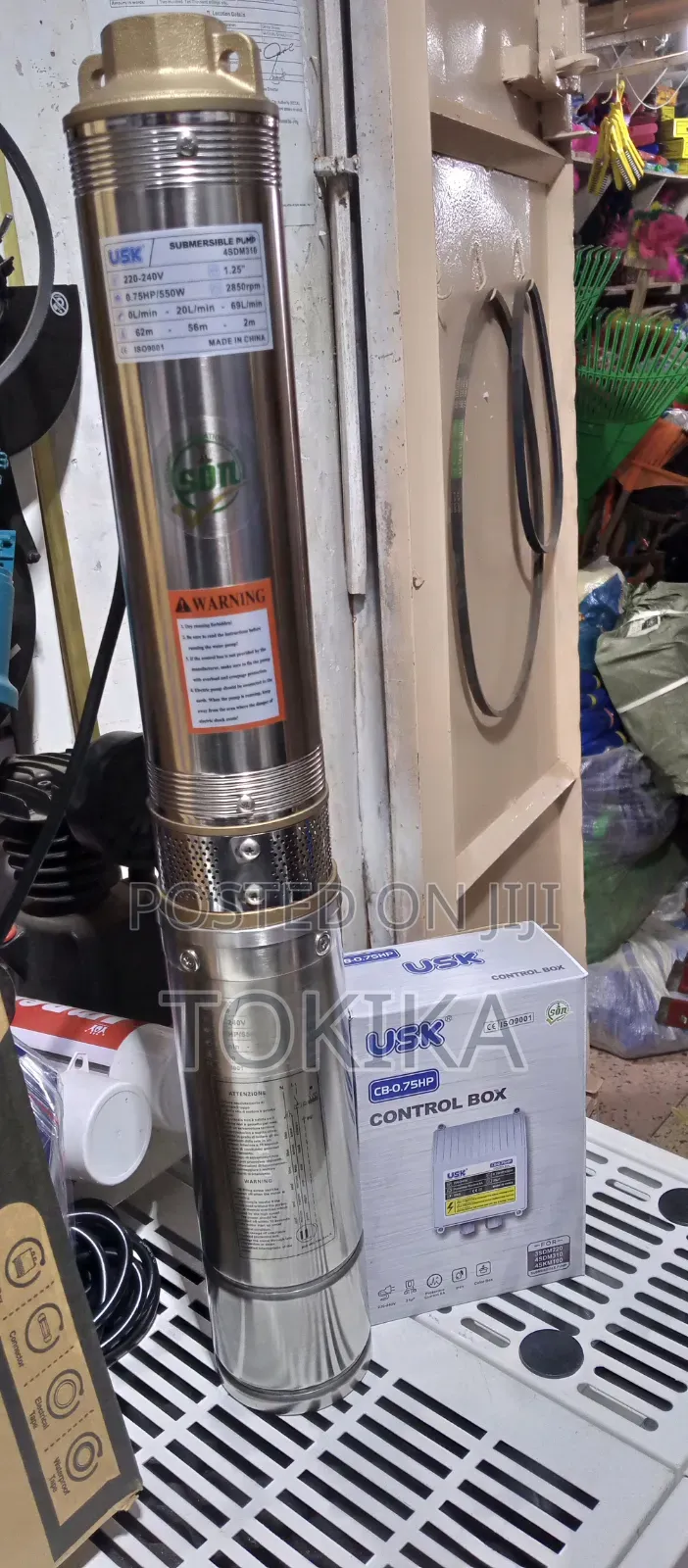 Submersible Water Pump 62 Meters (208 Feet)