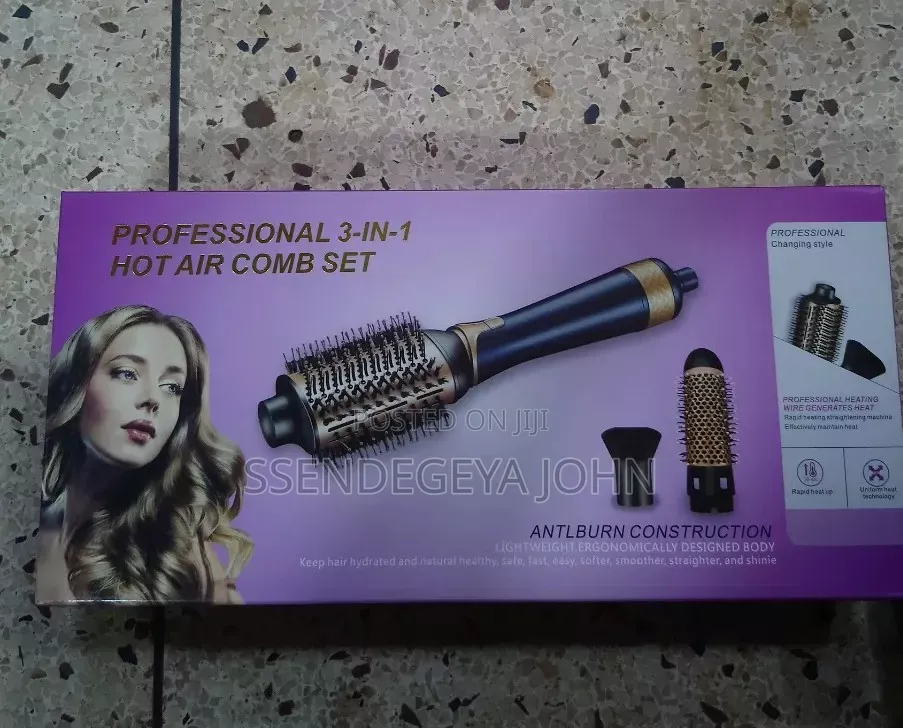 Keratin 3d Pro Hot Air Comb Set