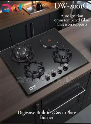Digiwave Dw-2001g Built-in Hob With Three Gas Burner