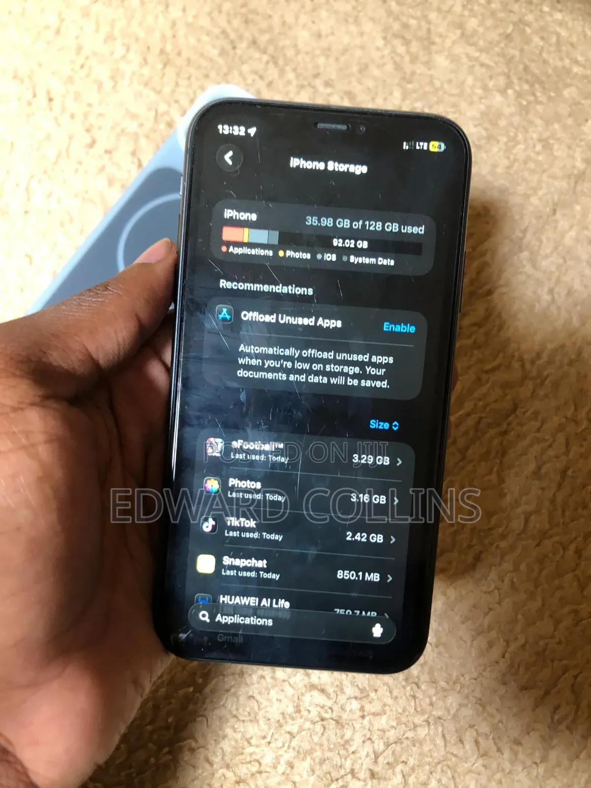 Apple iPhone 11 128 GB Black