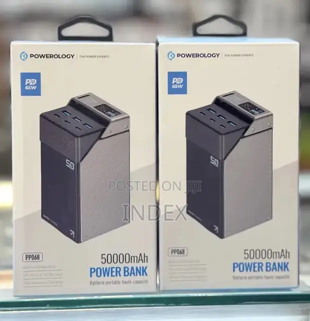 Powerology 50000mah 65w Laptop Powerbank