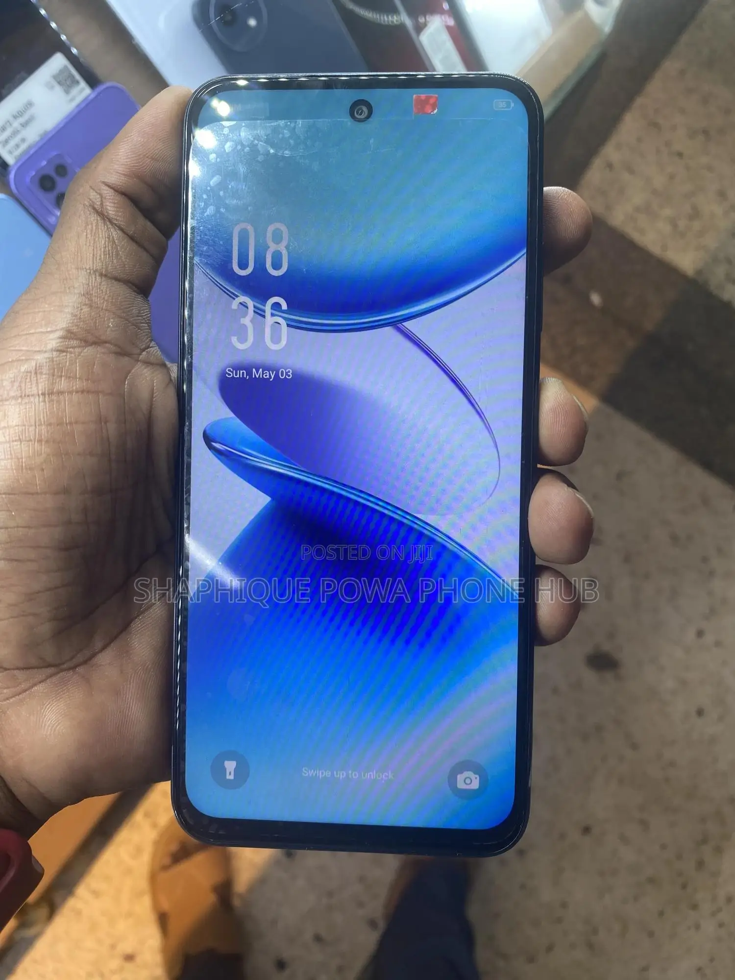 New Infinix Hot 60i 128 GB White