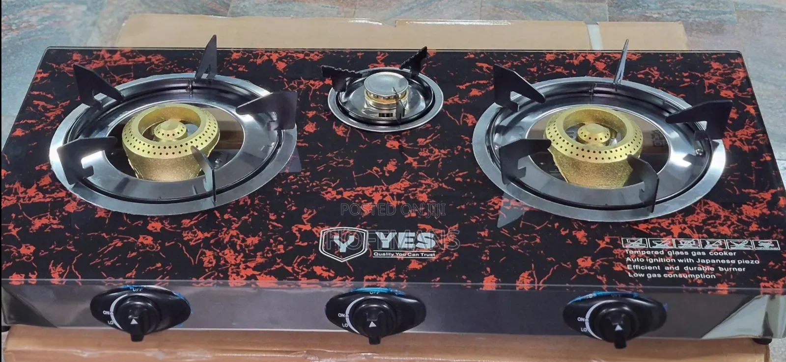 Triple Gas Plate