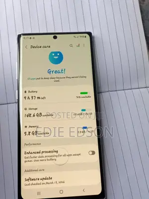 Samsung Galaxy Note 10 Plus 5G 256 GB Silver