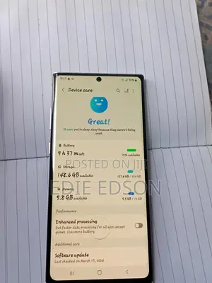 Samsung Galaxy Note 10 Plus 5G 256 GB Silver