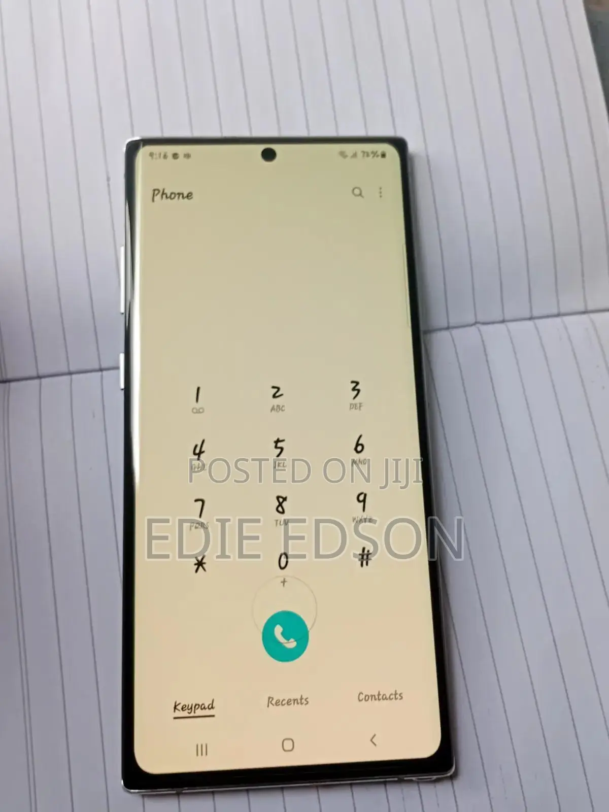 Samsung Galaxy Note 10 Plus 5G 256 GB Silver