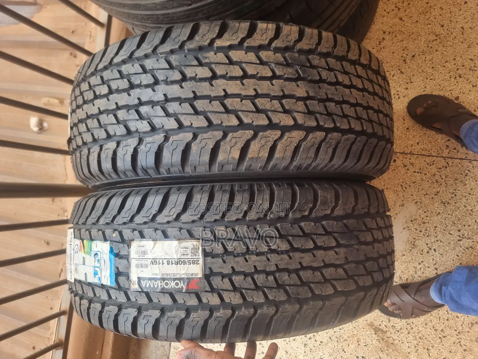 285/60r18 New Japan Tyres for Land Cruiser V8.