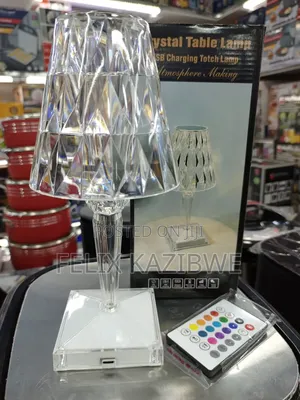 Crystal Diamond Table Lamp