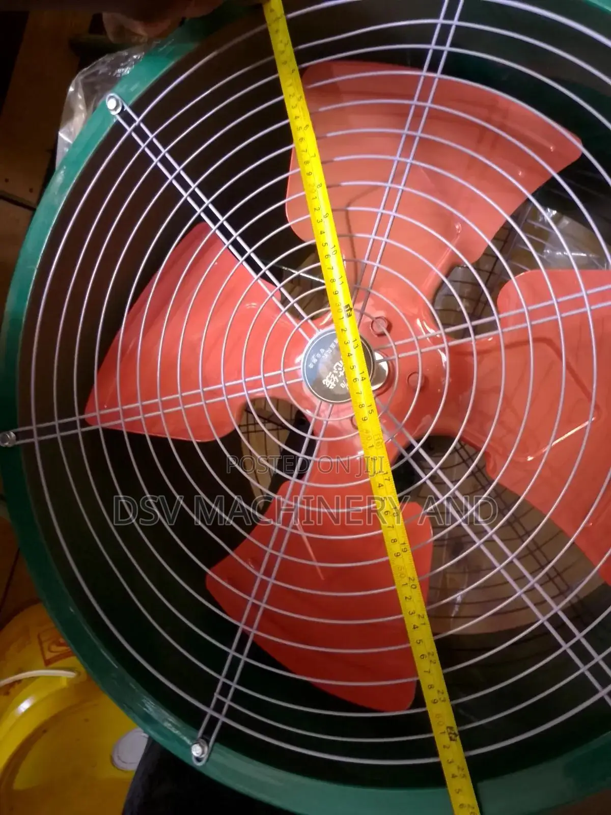 24" 600mm 380v 3 Phase 1450rpm Normal Speed Extractor Fans