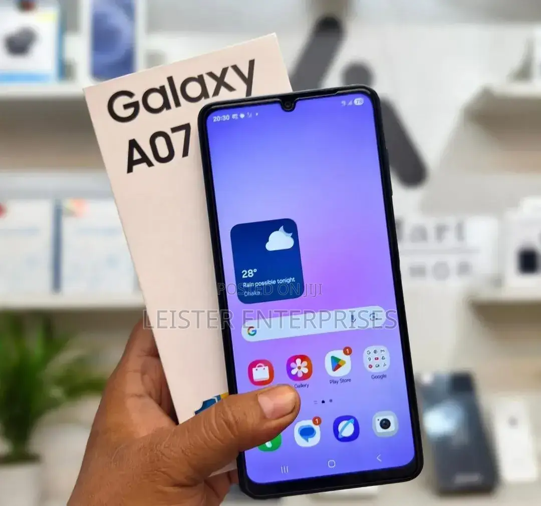 New Samsung Galaxy A07 128 GB Black