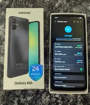 New Samsung Galaxy A06 128 GB Black