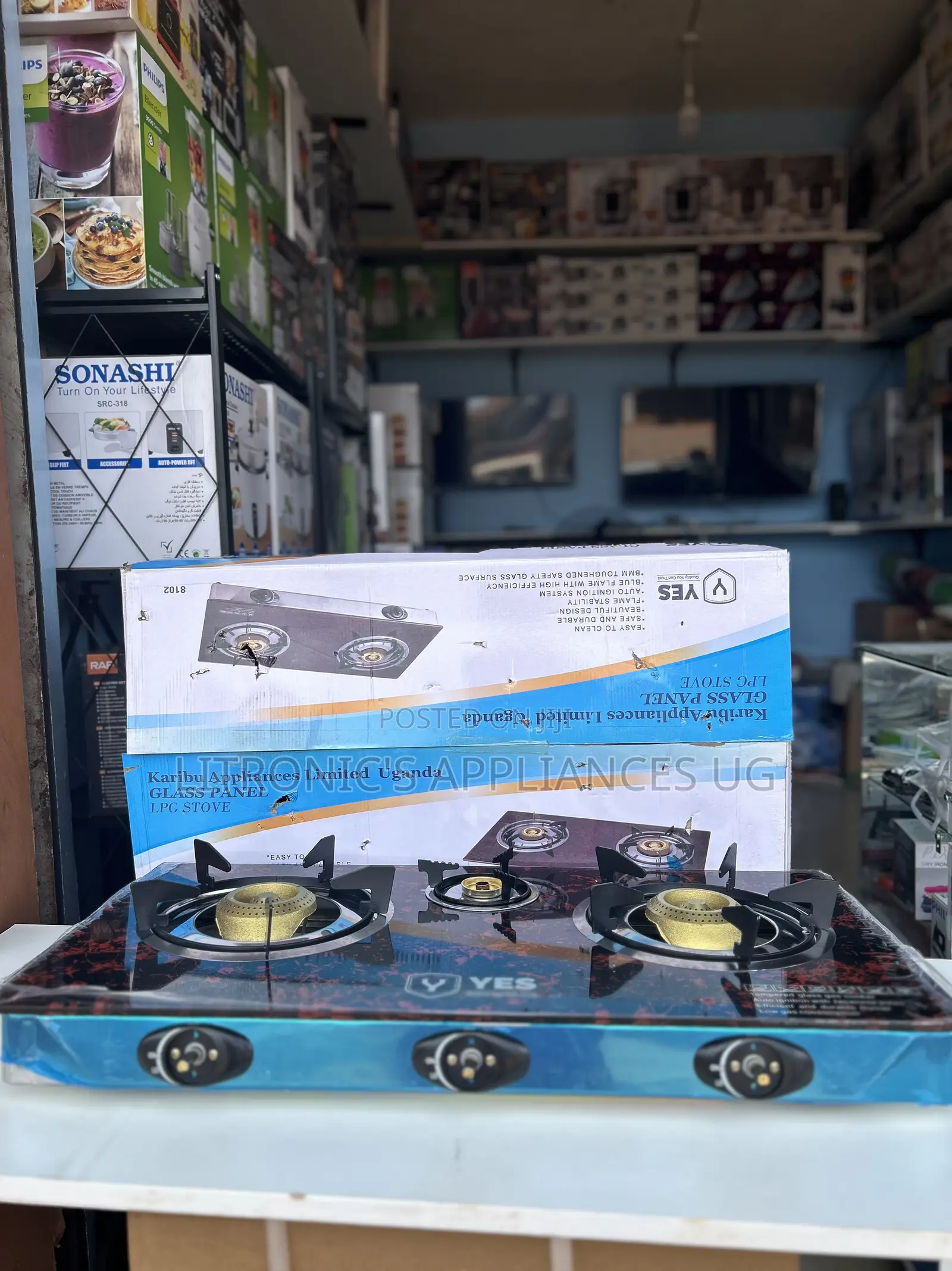 Yes 3burner Gas Stove