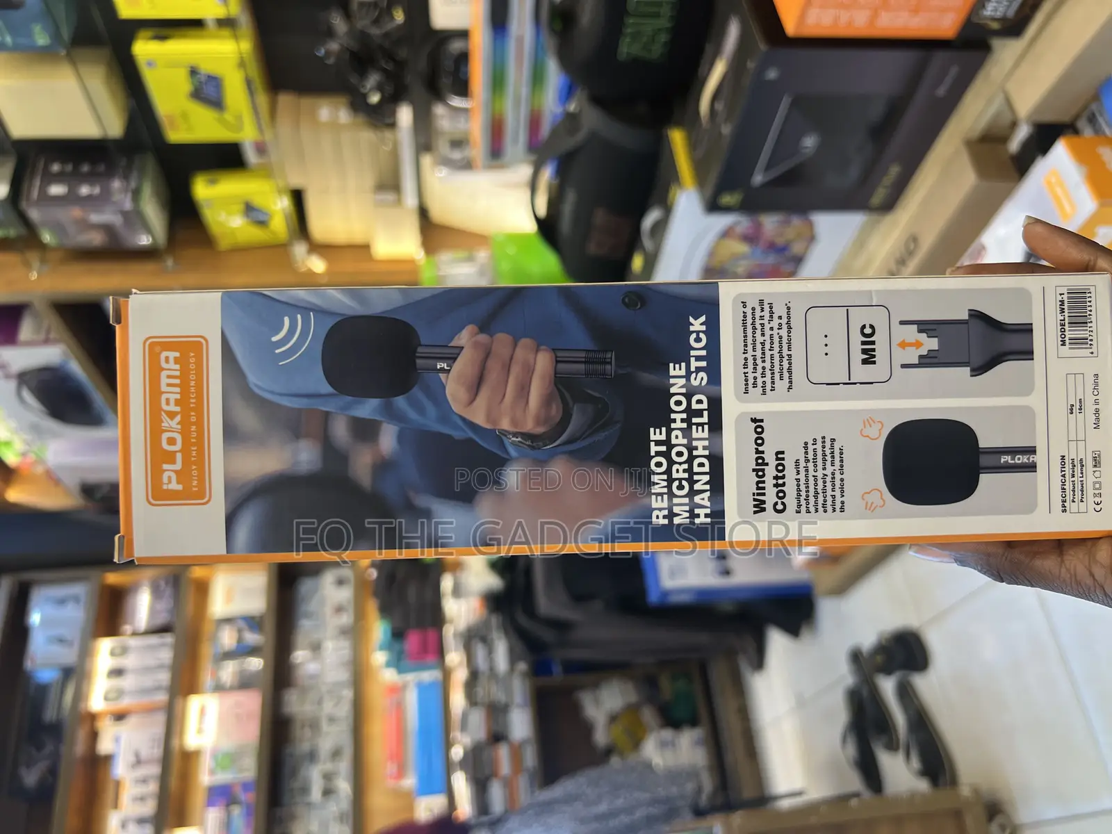 Plokama Microphone Holder,Mic Stick Handheld