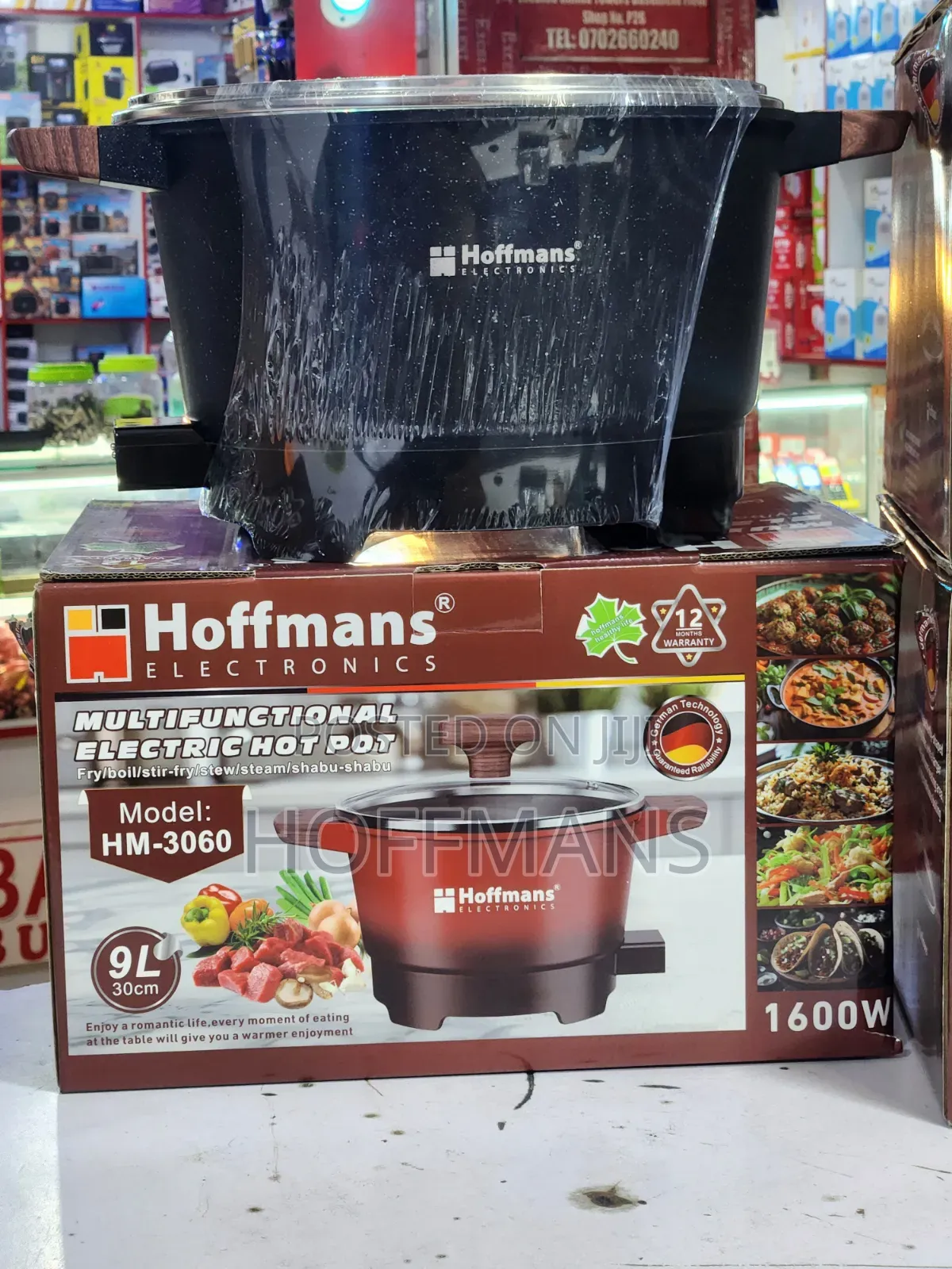 Electronic Hoffans Cooking Pot