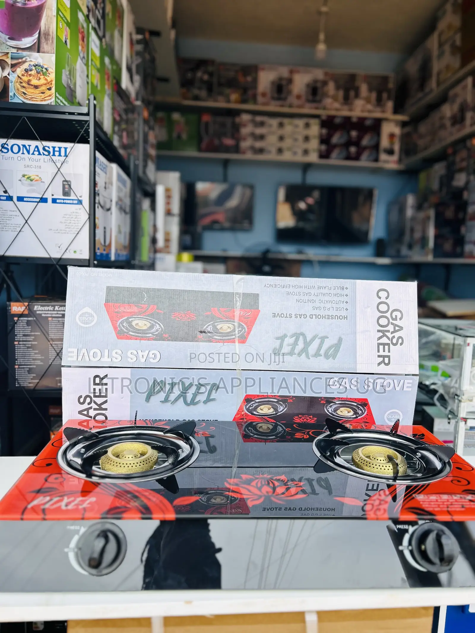 Pixel Double Gas Stove