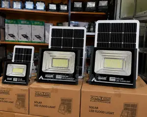 50w/200w/300w Solar Flood Lights Waterproof Outdoor Security Lamps