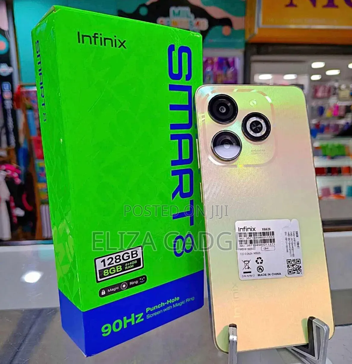 New Infinix Smart 8 128 GB Gold