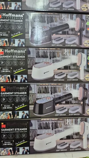 Hoffman Hm-9054 Hidden Tank Garment Steamer 1500w Handheld Fabric Iron