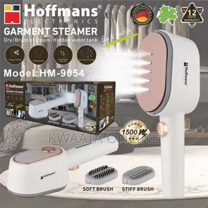 Hoffman Hm-9054 Hidden Tank Garment Steamer 1500w Handheld Fabric Iron