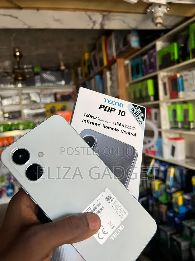 New Tecno Pop 10 128 GB White
