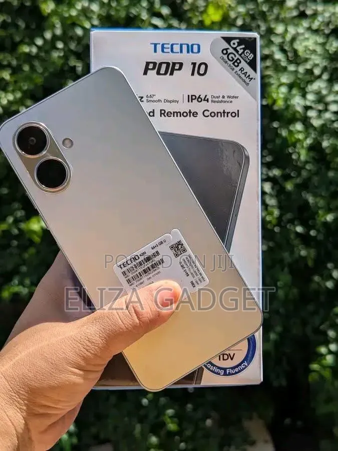 New Tecno Pop 10 128 GB White