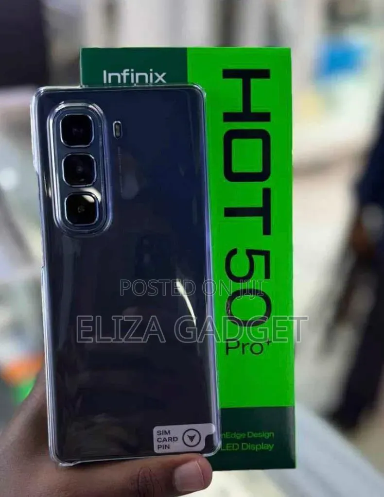 New Infinix Hot 50 Pro+ 4G 256 GB Black