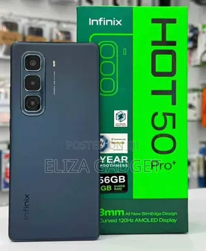 New Infinix Hot 50 Pro+ 4G 256 GB Black