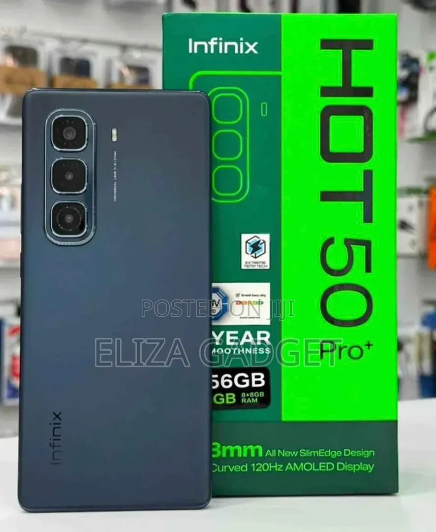 New Infinix Hot 50 Pro+ 4G 256 GB Black