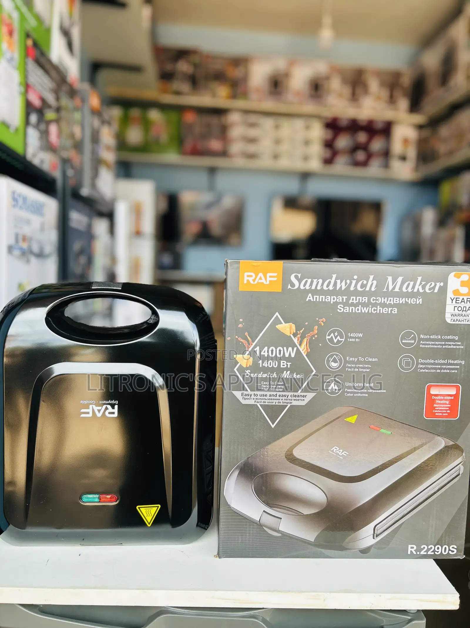 Raf 4 Slice Sandwich Maker