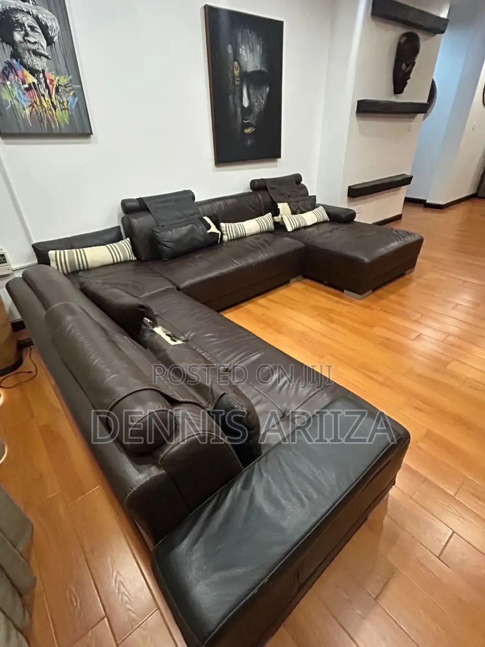 Genuine Leather Sofa
