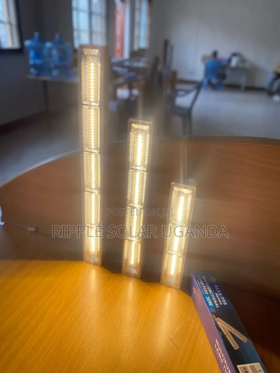 20w/30w/40w Rechargeable Led Tube Lamps Emergency Portable Lights