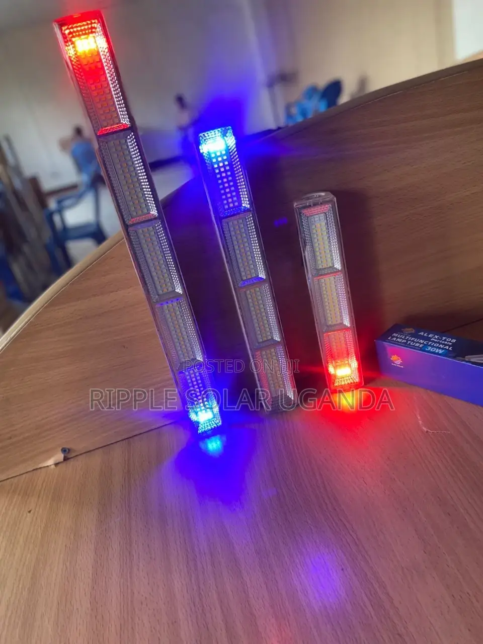 20w/30w/40w Rechargeable Led Tube Lamps Emergency Portable Lights