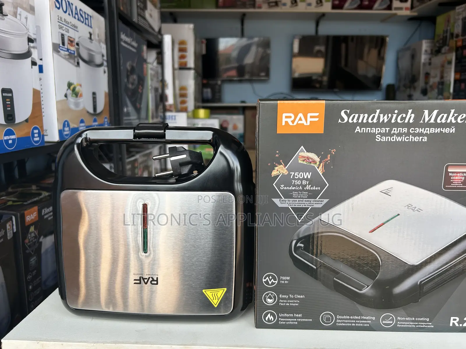 Raf Two Slice Sandwich Maker
