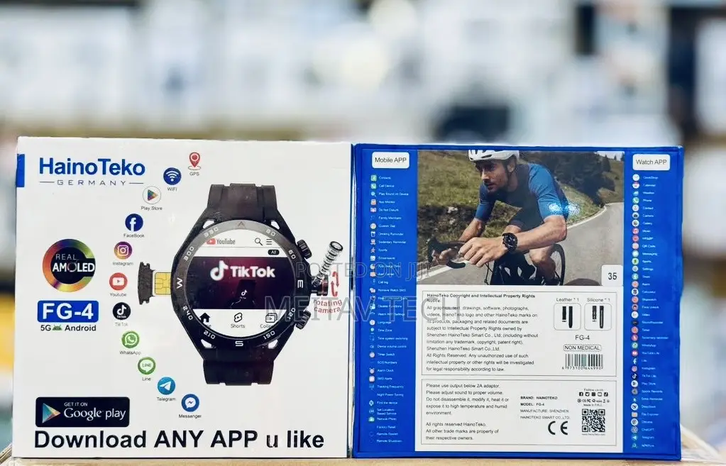 Haino Teko Fg4 5g Round Android Smart Watch