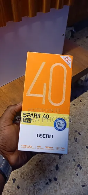 New Tecno Spark 40 Pro 256 GB Blue